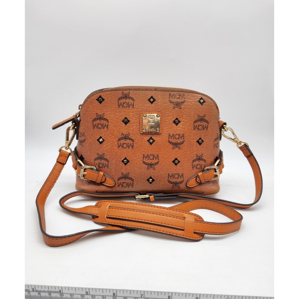 MCM Small Studded Crossbody Bag 374MCMXHG